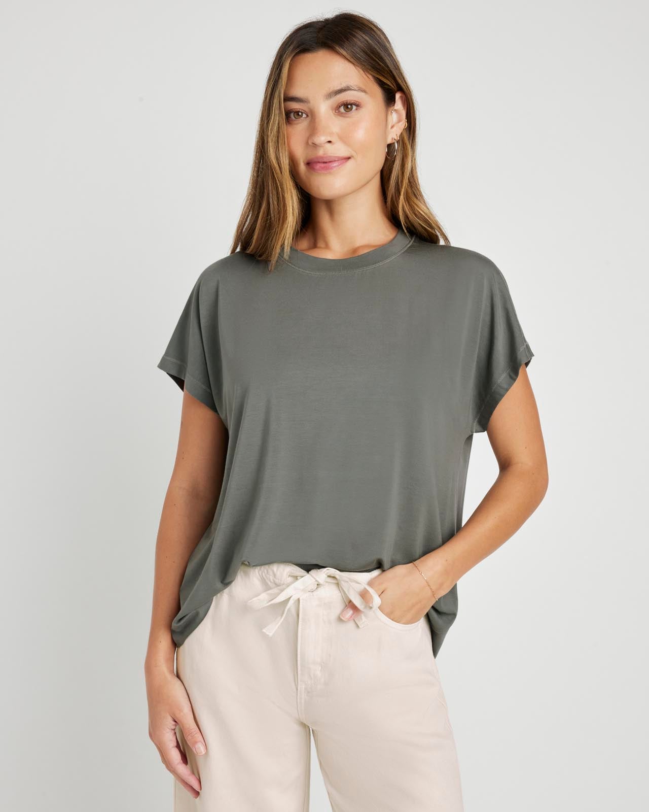 Tyra Short Sleeve Tee | Splendid