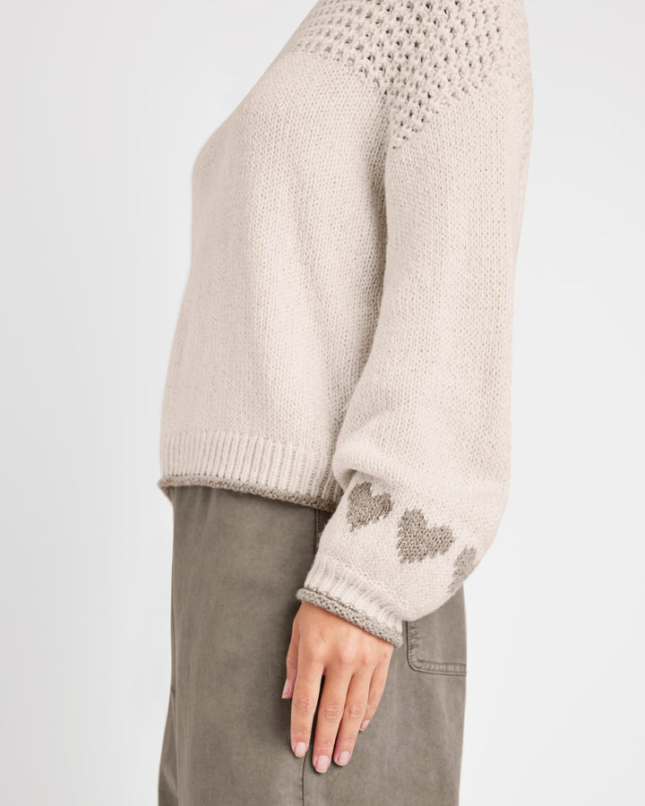 Charity Hearts Sweater | Splendid