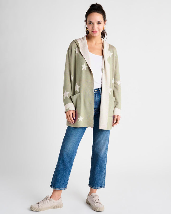 Splendid clearance hooded cardigan