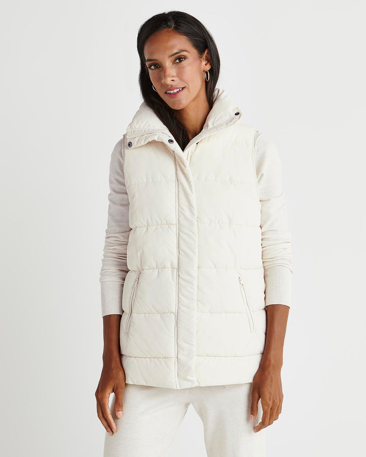 Splendid x Cella Jane Puffer Vest Splendid - Main Image