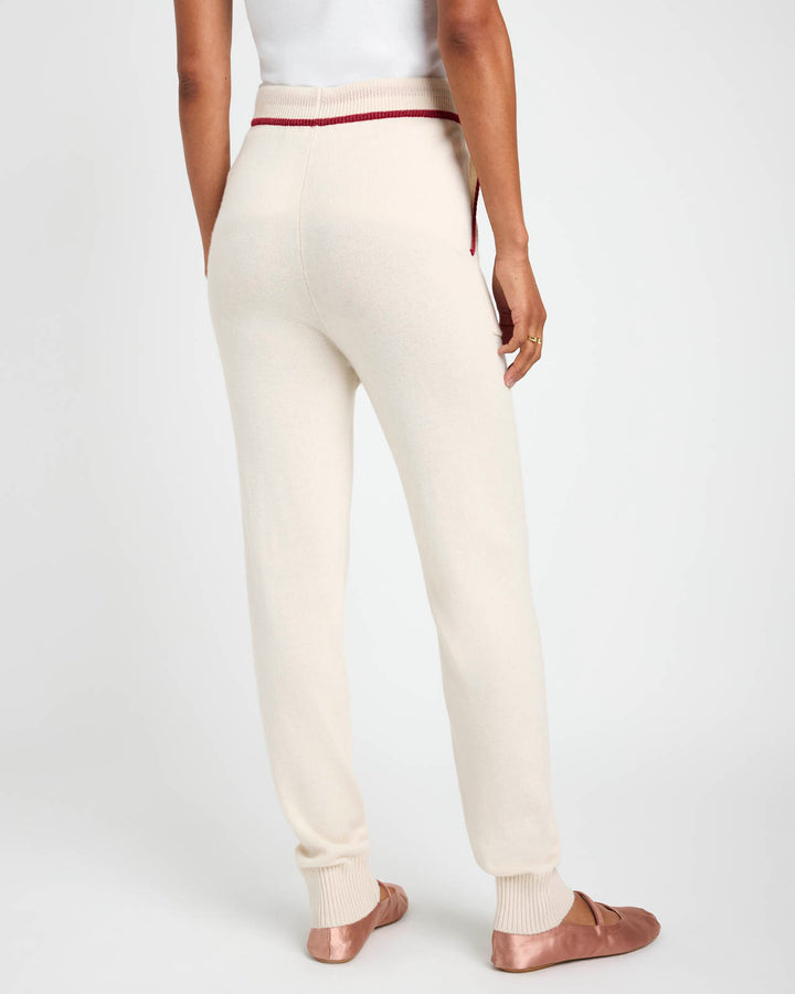 ★sale★8YARDS Ribbed Joggers | White 8seconds Slim Fit Jersey Jogger Pants White | Joggers