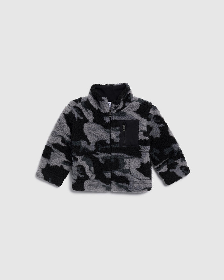 Infant Boy Camo Sherpa Jacket Splendid
