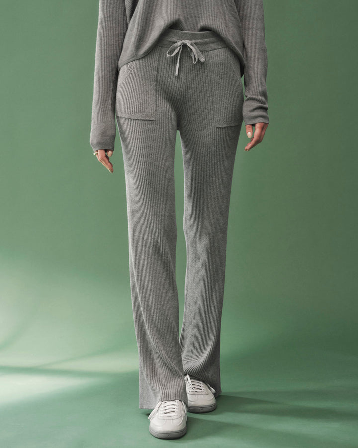 Georgie Cashblend Rib Long Pant | Splendid