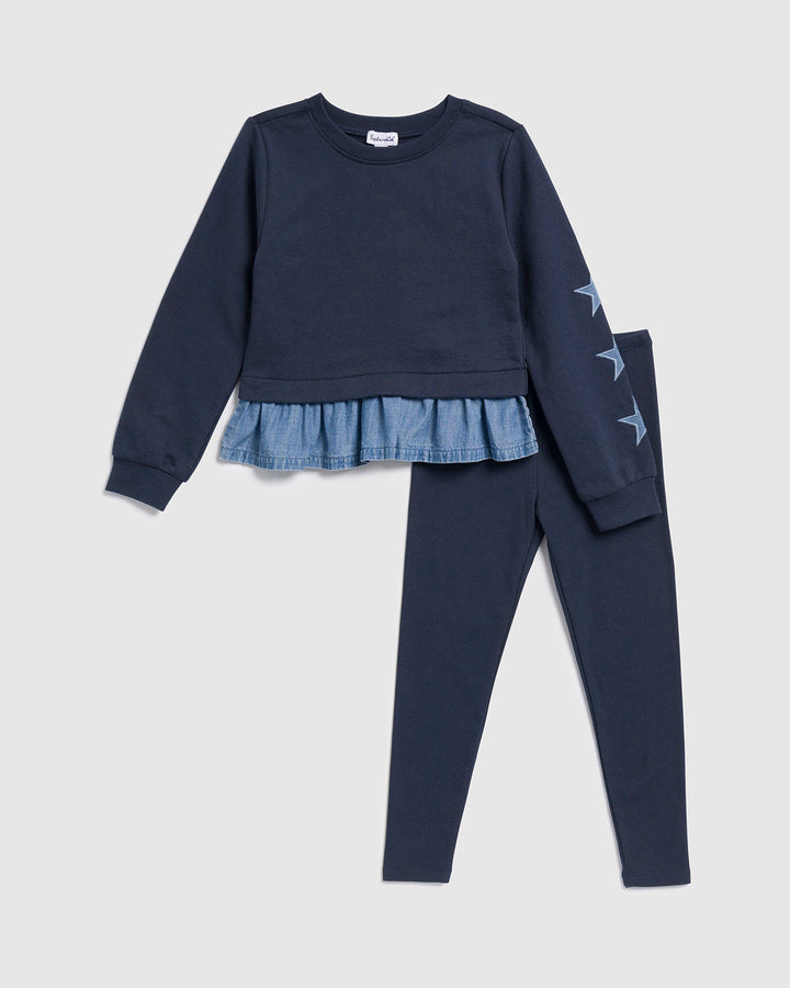 Toddler Girl Shining Star Long Sleeve Set