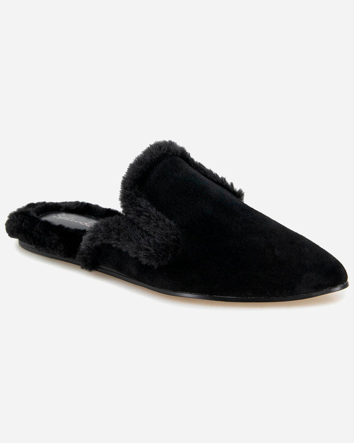 Liza Sherpa Mule in Black | Splendid