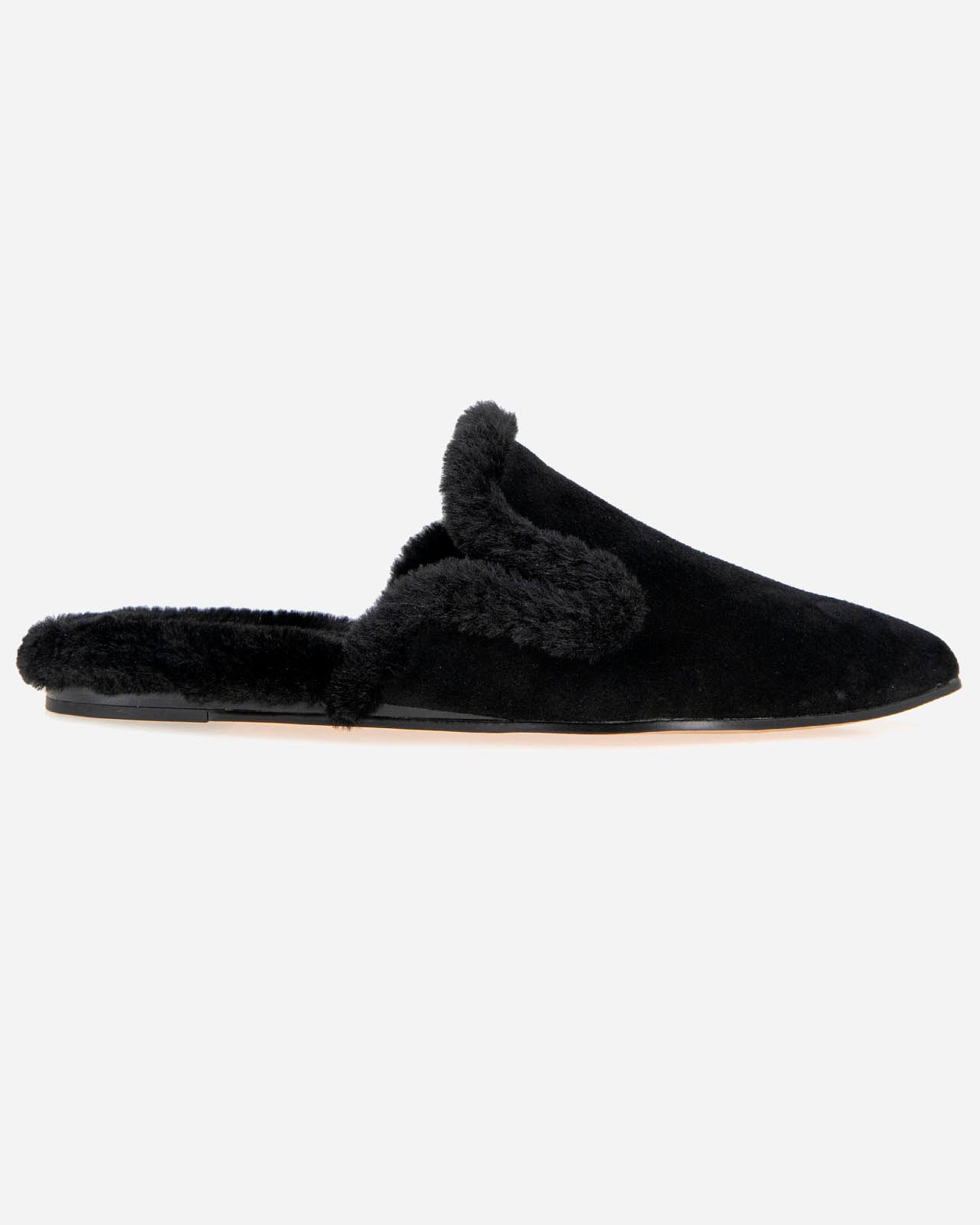 Liza Sherpa Mule in Black | Splendid