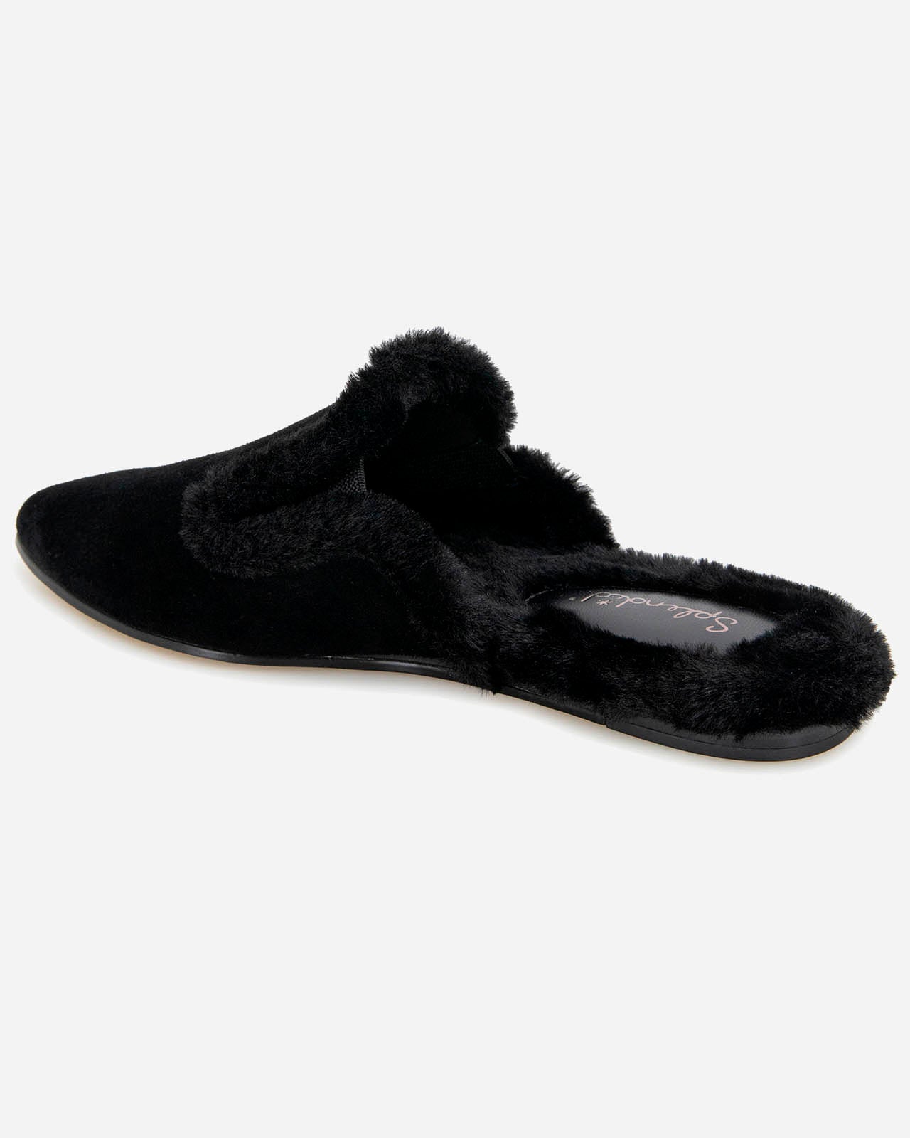Liza Sherpa Mule in Black | Splendid