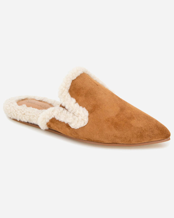 Liza Sherpa Mule in Caramel | Splendid