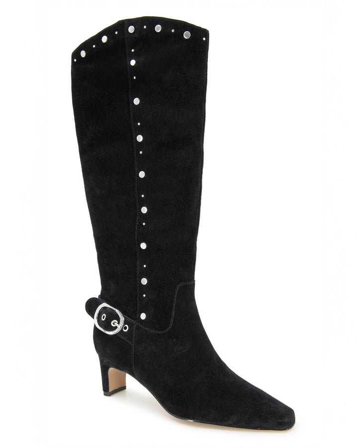 Jack Studs Tall Boot in Black | Splendid
