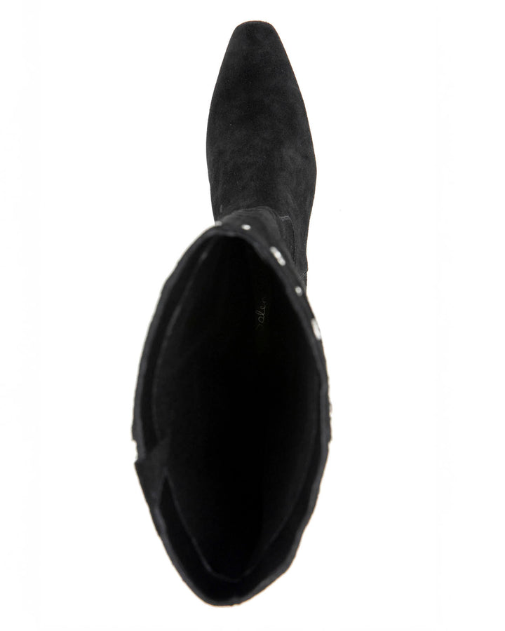 Jack Studs Tall Boot in Black | Splendid