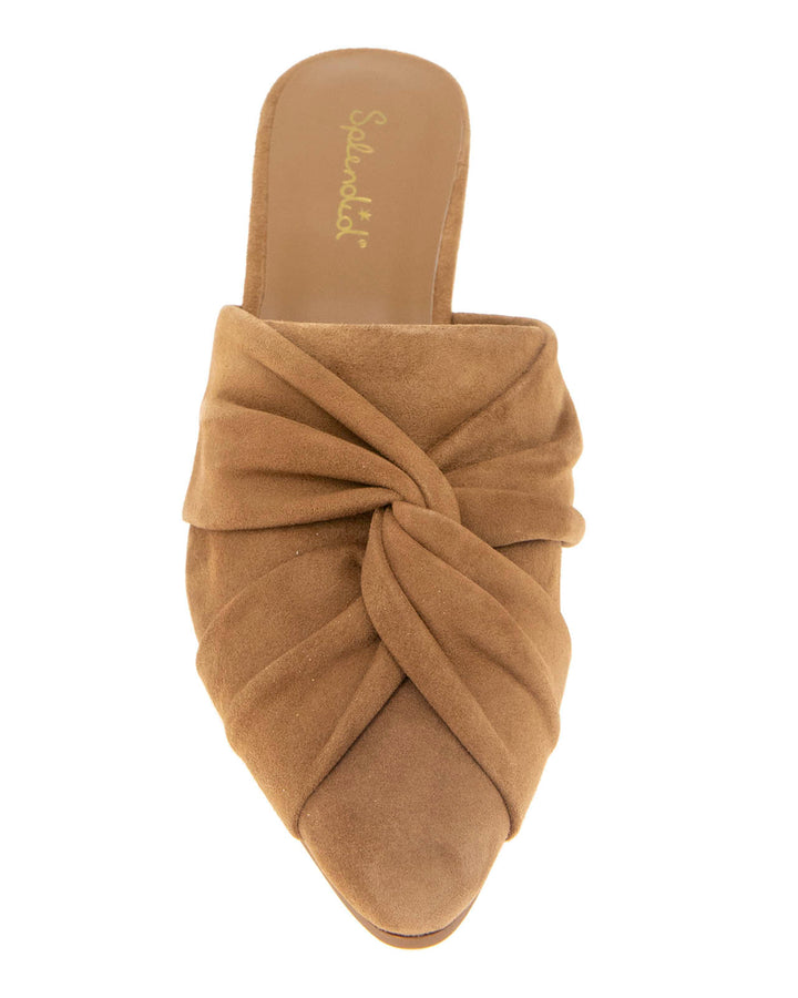 Lanis Suede Mule in Caramel | Splendid