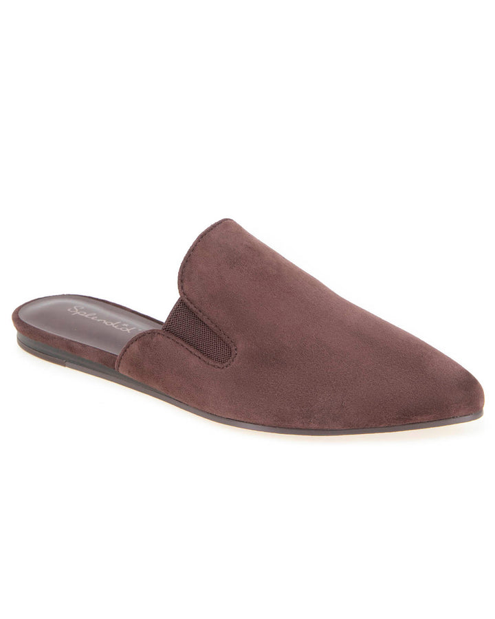 靴 OMMO POINTED LLIC MULE 36size Liza Mule in Black Cherry | Splendid
