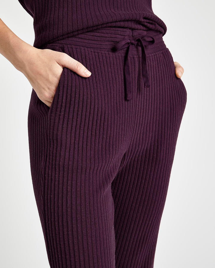  ALWAYS Women's Ribbed Tie Dye Jogger Pants - Rib Knit