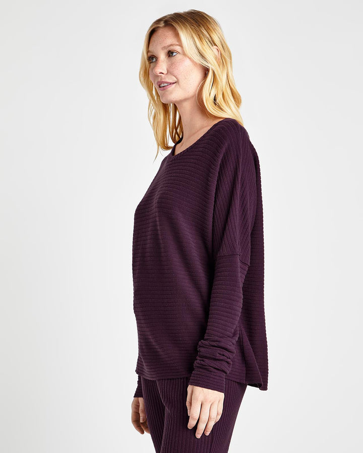 London Rib Long Sleeve Top | Splendid