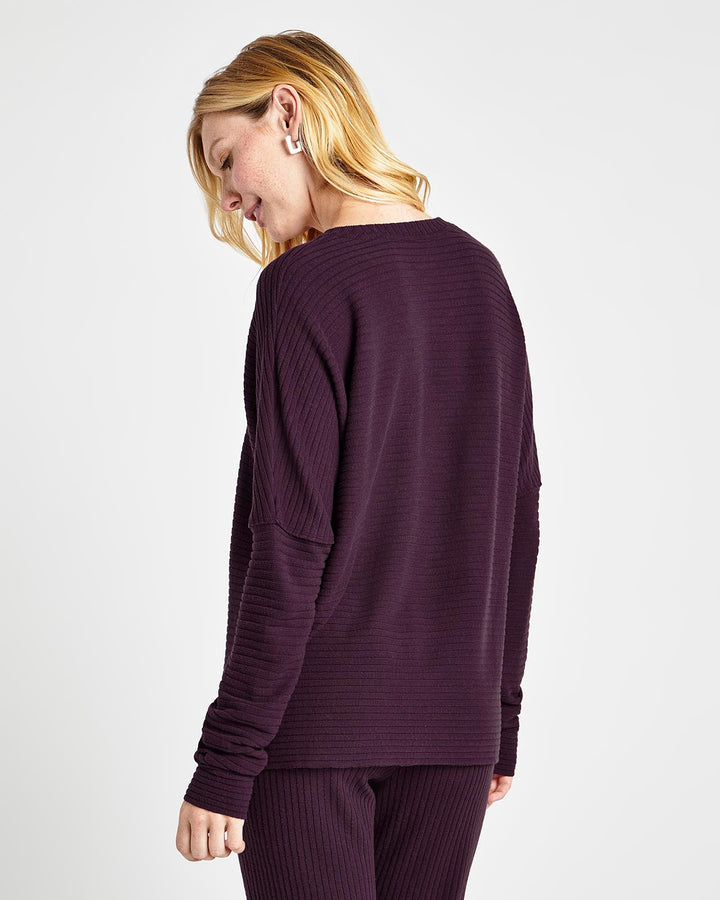 London Rib Long Sleeve Top