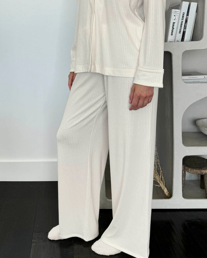 Ivory Flora Mini Cable PJ Set | Splendid
