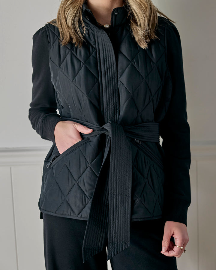 Splendid x Charli Evans Quilted Vest