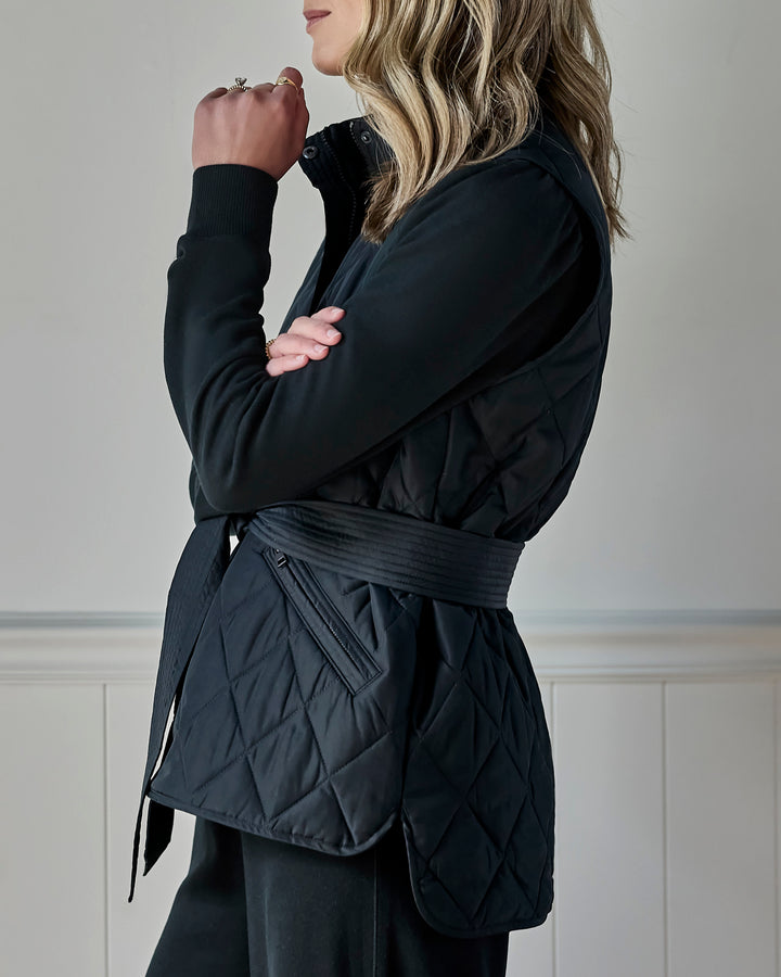 Splendid x Charli Evans Quilted Vest