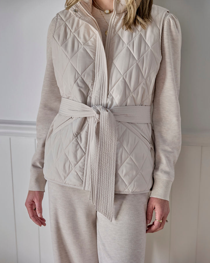 Splendid x Charli Evans Quilted Vest