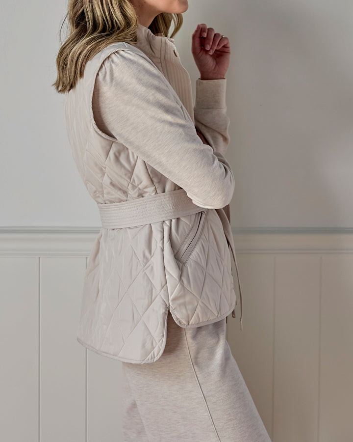 Splendid x Charli Evans Quilted Vest
