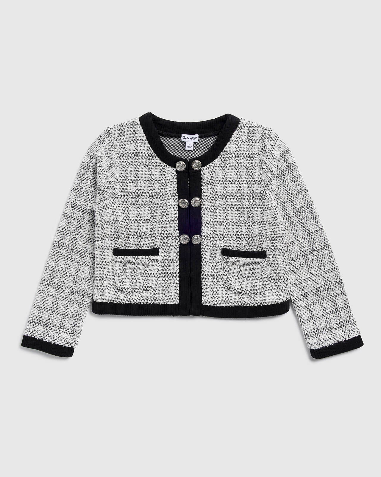 Girls Tweed Lady Jacket | Splendid