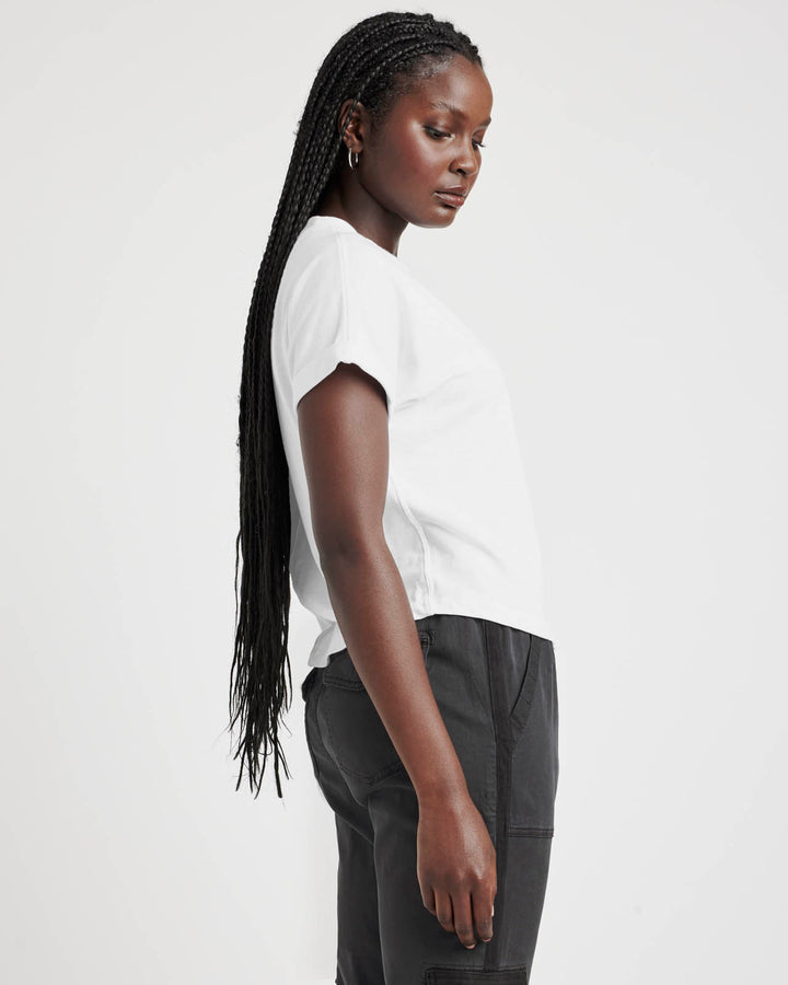 Skye Short Sleeve Slub Tee | Splendid