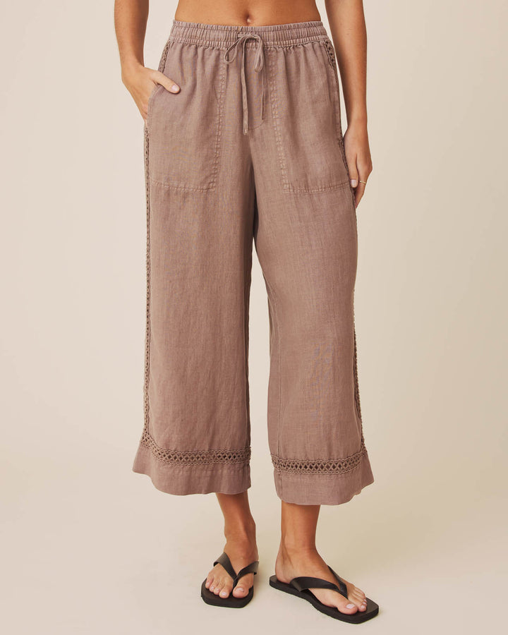 Stella Linen Trim Pant | Splendid