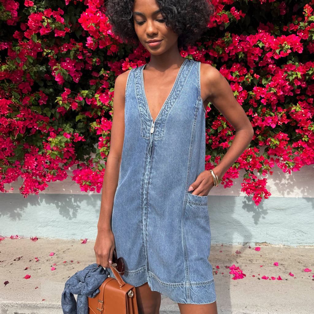 Splendid - Lounge Denim Mini Dress