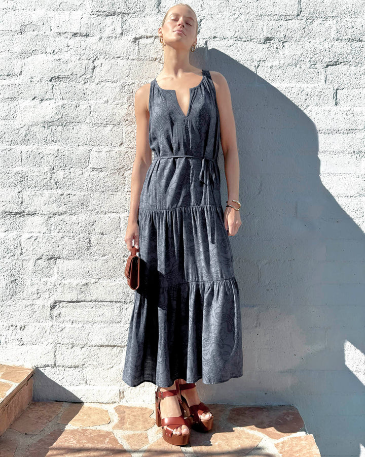 Splendid - Iris Paisley Maxi Dress - Antique Pearl Paisley Splendid - Iris Paisley Maxi Dress - Antique Pearl Paisley