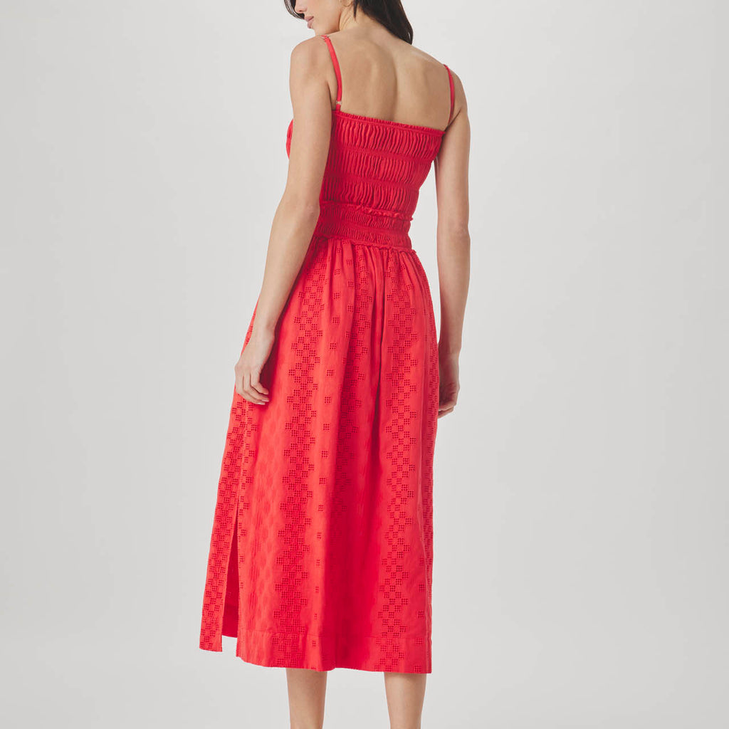 red dress lace Fancy Red Lace Ivory Satin V-neck Wedding Dress Red