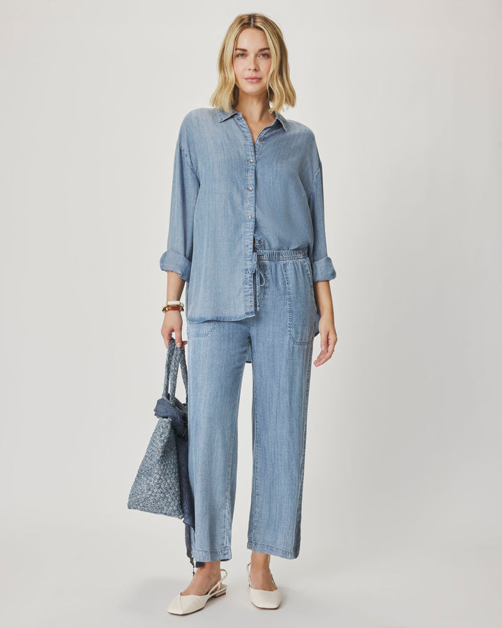トップス NEUTRA 5-W feather chambray plaid W-ply トップス NEUTRA 5