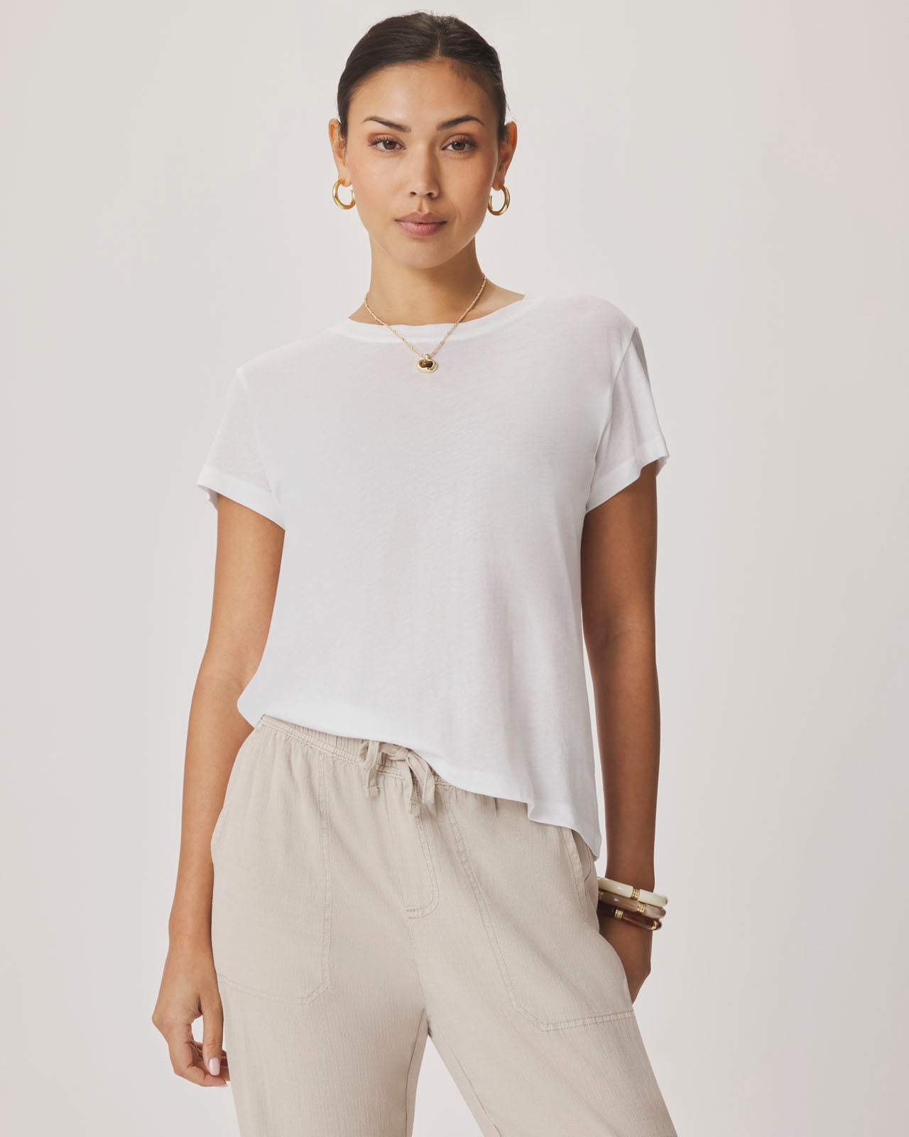 The Lila Climate Beneficial™ Verified Cotton Crew-Neck Tee | Splendid