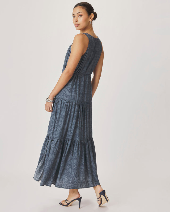 Splendid - Iris Paisley Maxi Dress - Antique Pearl Paisley Splendid - Iris Paisley Maxi Dress - Antique Pearl Paisley