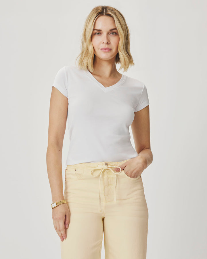 Josie Stretch V-Neck Tee | Splendid