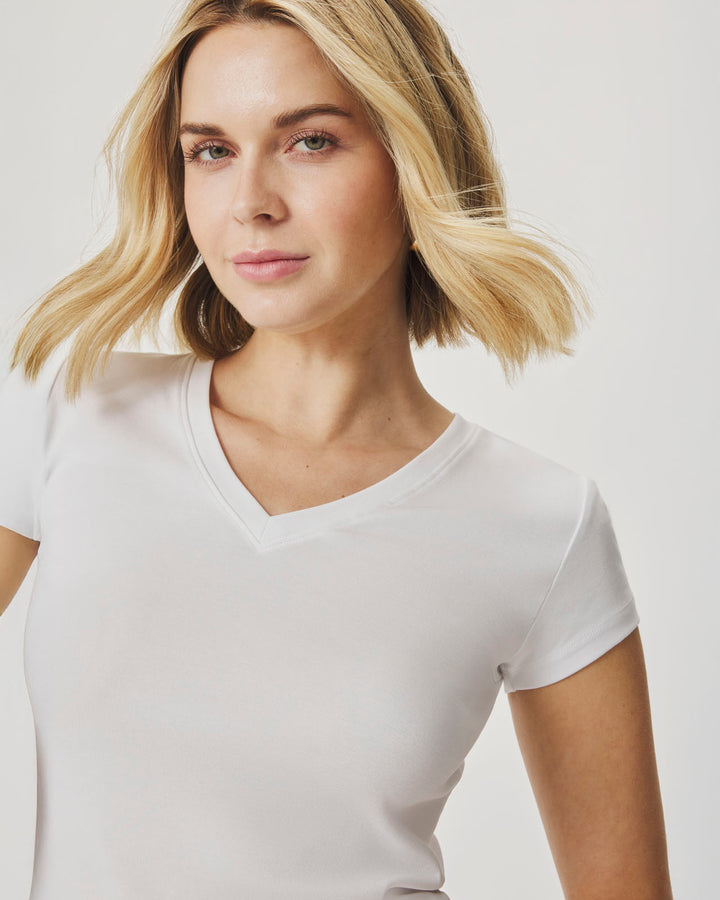Josie Stretch V-Neck Tee | Splendid