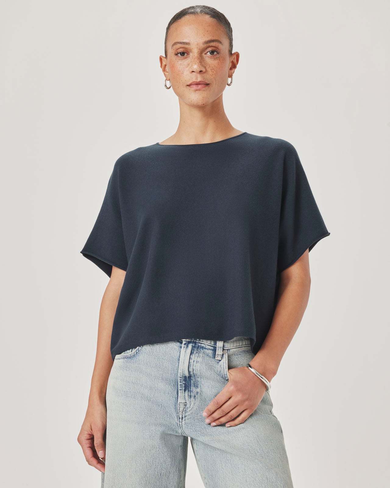 Christa Short Sleeve Sweater | Splendid