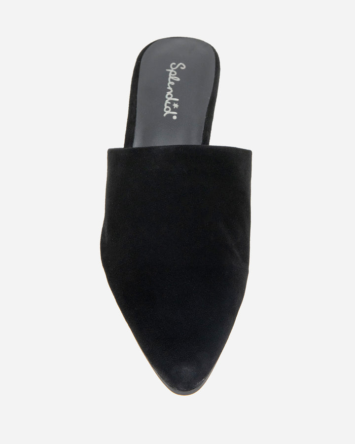 black dress mule shoes Trinidad Welch Mules main image 1