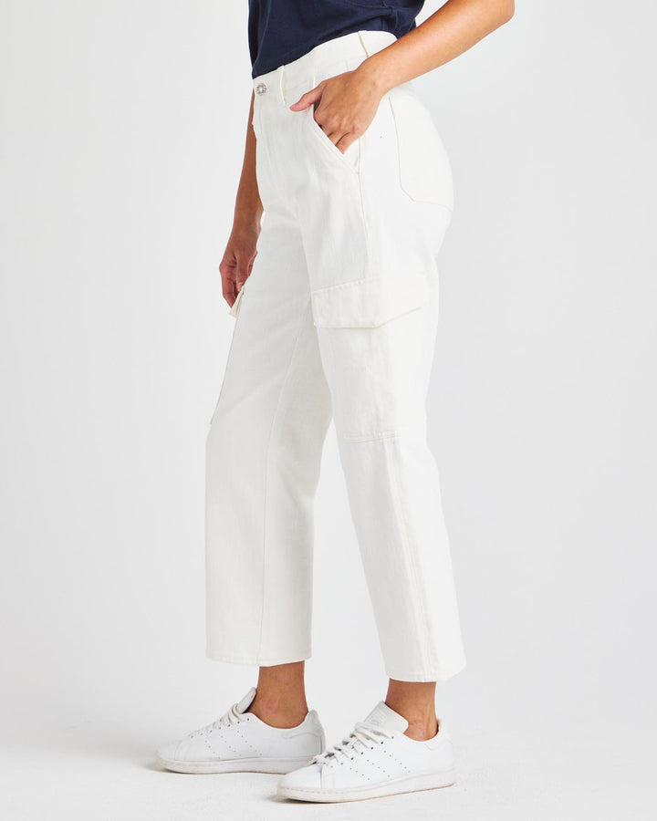Crop Denim Cargo Pant | Splendid