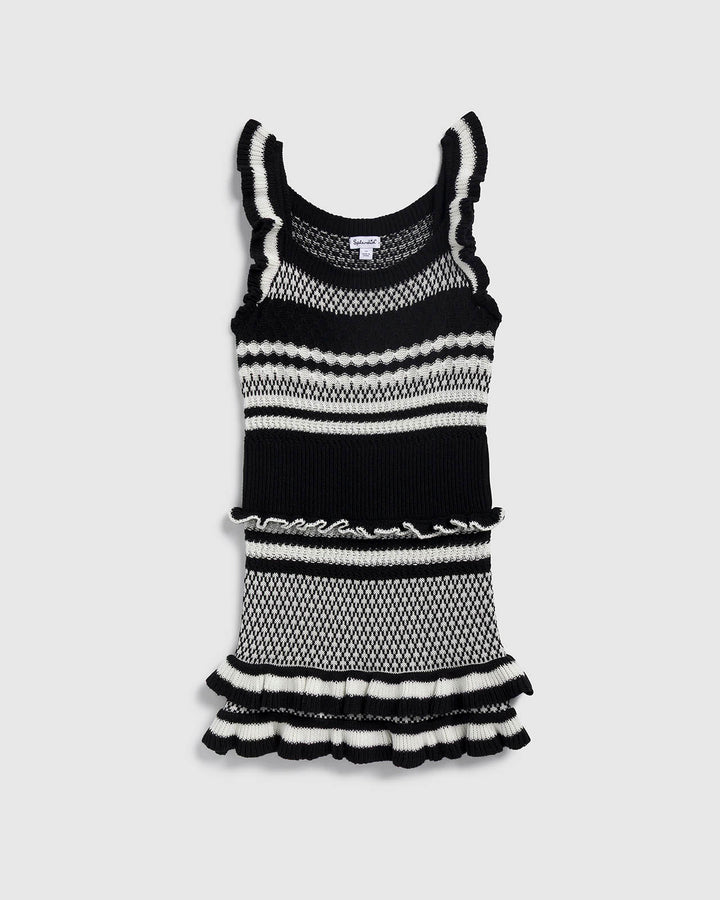Splendid - Girls Ruffle Sweater Dress
