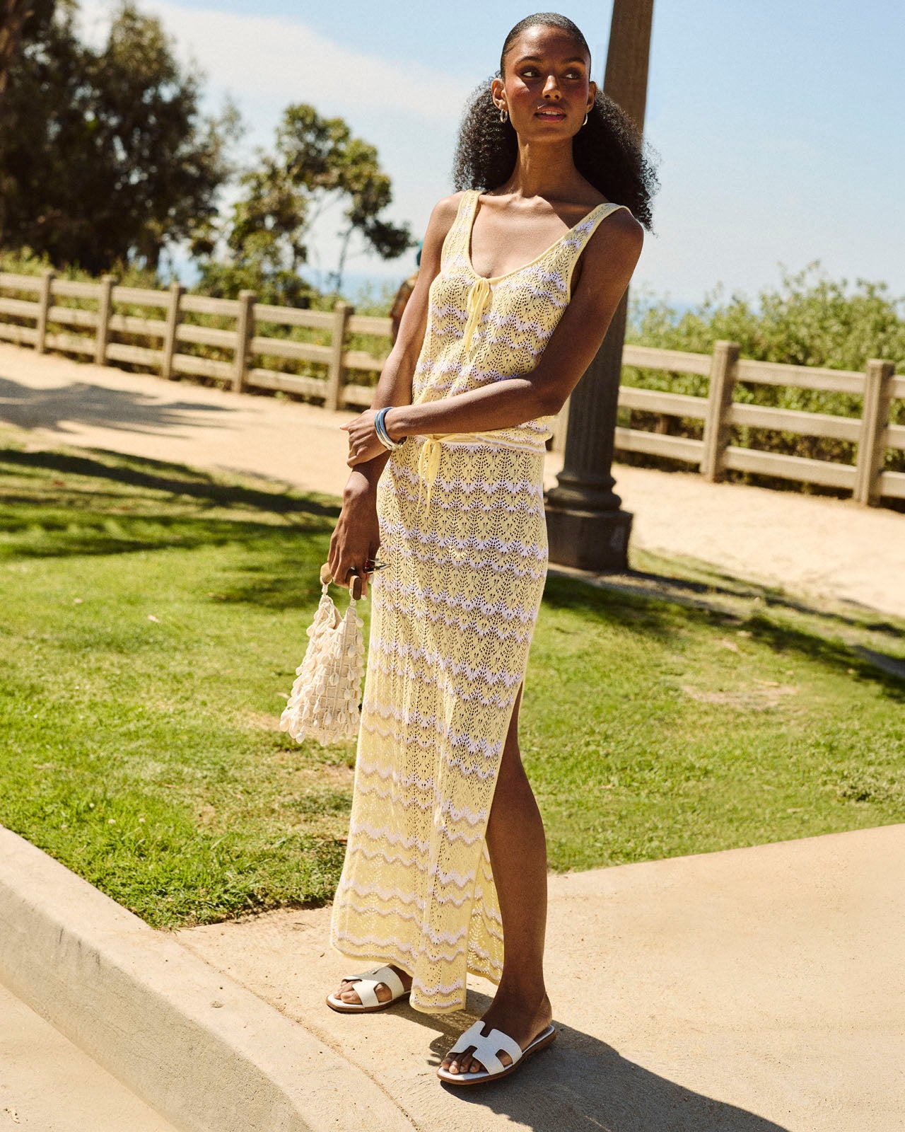 Eleni Stripe Sweater Skirt