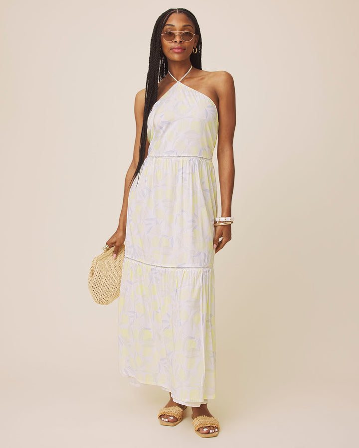 lia maxi dress nbd Lia Lemon Maxi Dress