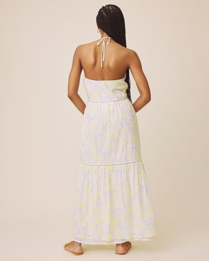 decjuba lenny maxi dress Lia Lemon Maxi Dress
