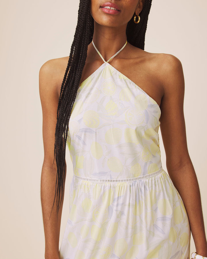 lia maxi dress nbd Lia Lemon Maxi Dress