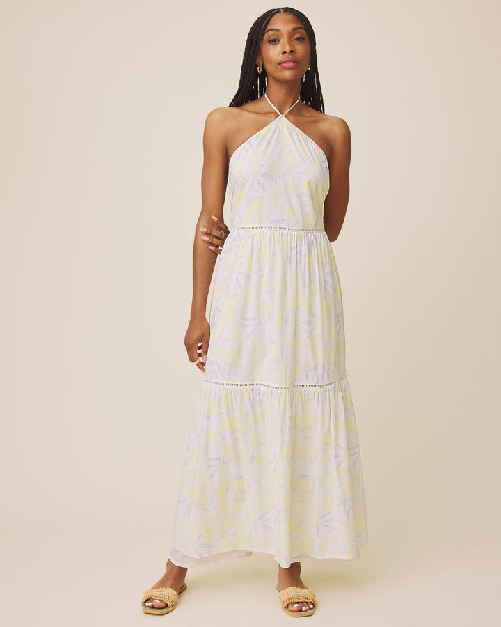 lia maxi dress Lia Lemon Maxi Dress