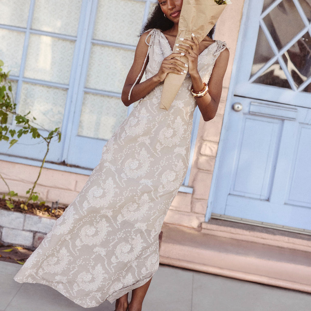 ezra lace maxi dress ivory Splendid - Ezra Maxi Dress