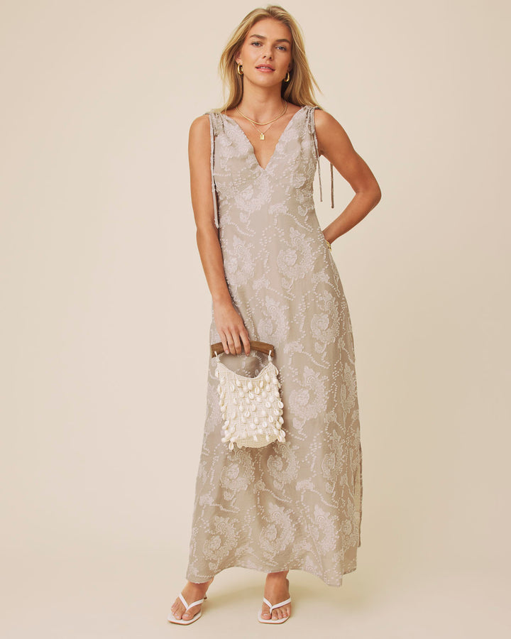 ezra lace maxi dress - ivory Meshki Ezra Ivory Lace Maxi Dress New With Tags Size XXL J1