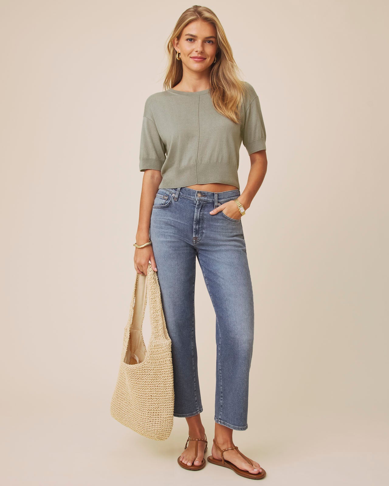 Erica Short Sleeve Sweater | Splendid