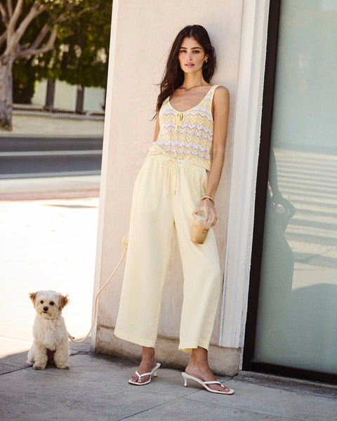 Angie Crop Wide Leg Pant | Splendid
