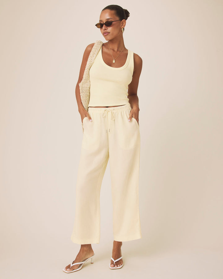 Angie Crop Wide Leg Pant | Splendid