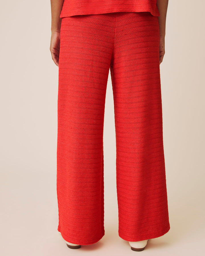 25-26 MRS CHOPPED CARROT PANTS 赤　L 新品 Marisol Crop Pant | Splendid